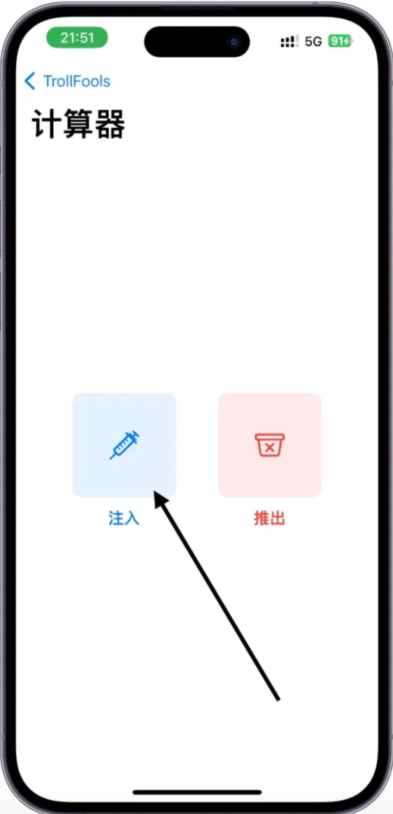 TrollFools 应用详情界面截图